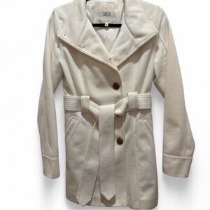 Jack White/Ivory Pea Coat